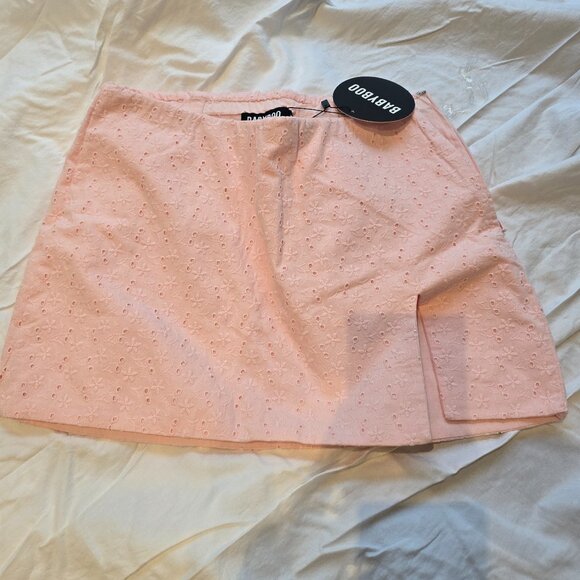 Babyboo Erika Mini Skirt in Blush M - Picture 1 of 3